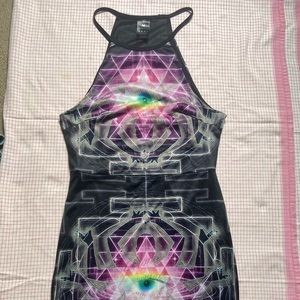 Festival Dress Psychedelic